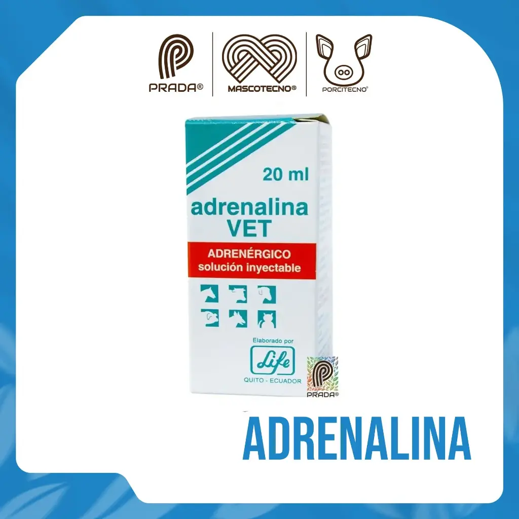 ADRENALINA VET INY X 20 ML {M}