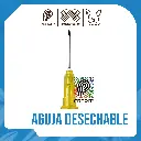 AGUJA DESECHABLE  20G x ½" [P]