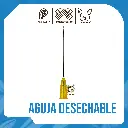 AGUJA DESECHABLE  20G x 1 ½"