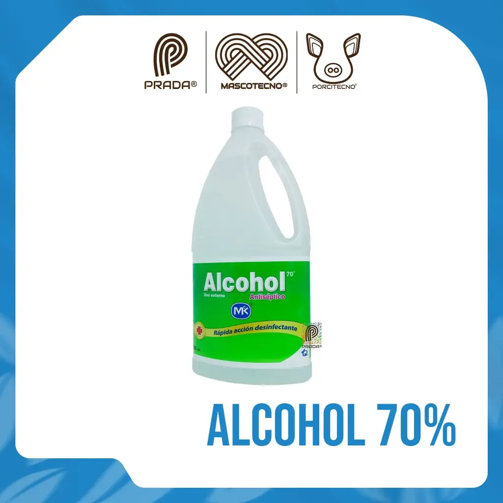 ALCOHOL 70% BOTELLA X 700 CC [71522]