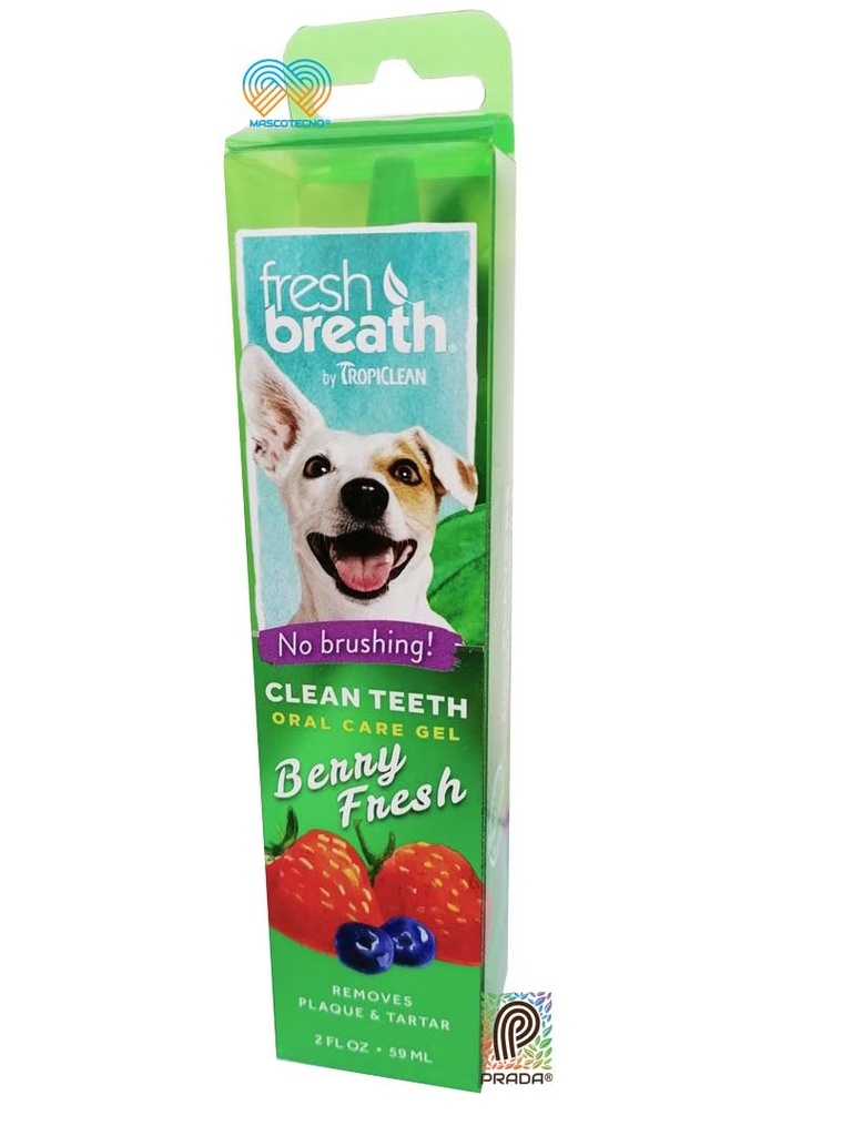 GEL PARA DIENTES PERROS 2 OZ SABOR FRESA