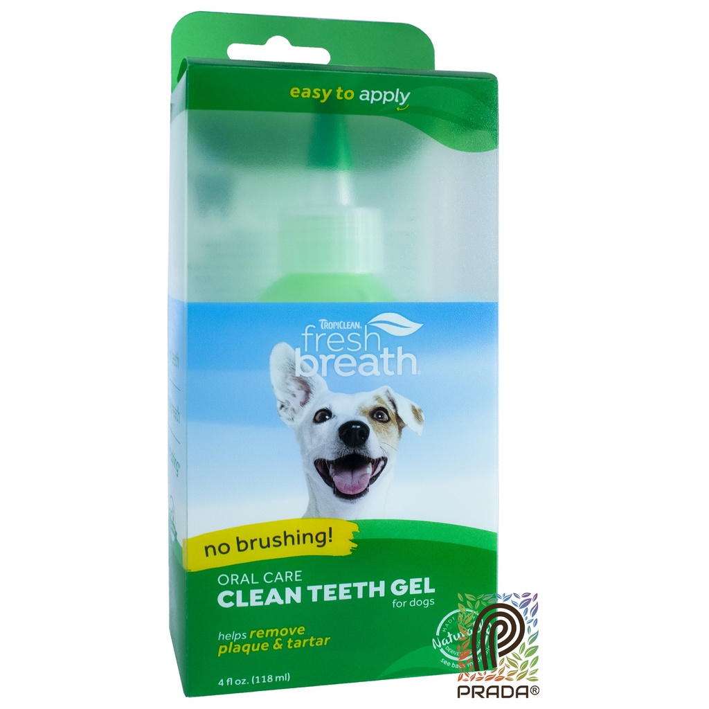 GEL DENTAL PERROS X 4 OZ - CLEAN TEETH - TROPICLEAN