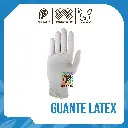 GUANTE LATEX MEDIUM 100 UND