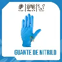 Guante nitrilo Alfa Thin Talla M x unidad