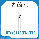 JERINGA DESECHABLE X 3 ML CON AGUJA 21G x1" [87734]