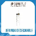 JERINGA DESECHABLE x 50 ML CON AGUJA 16 GR X 1 ½"