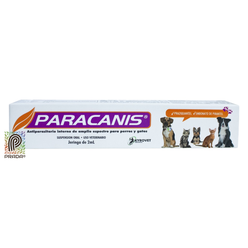 PARACANIS X 2 ML