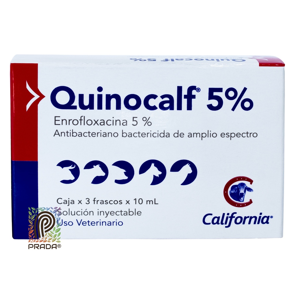 QUINOCALF 5.0% 10ML INY 3 FCO