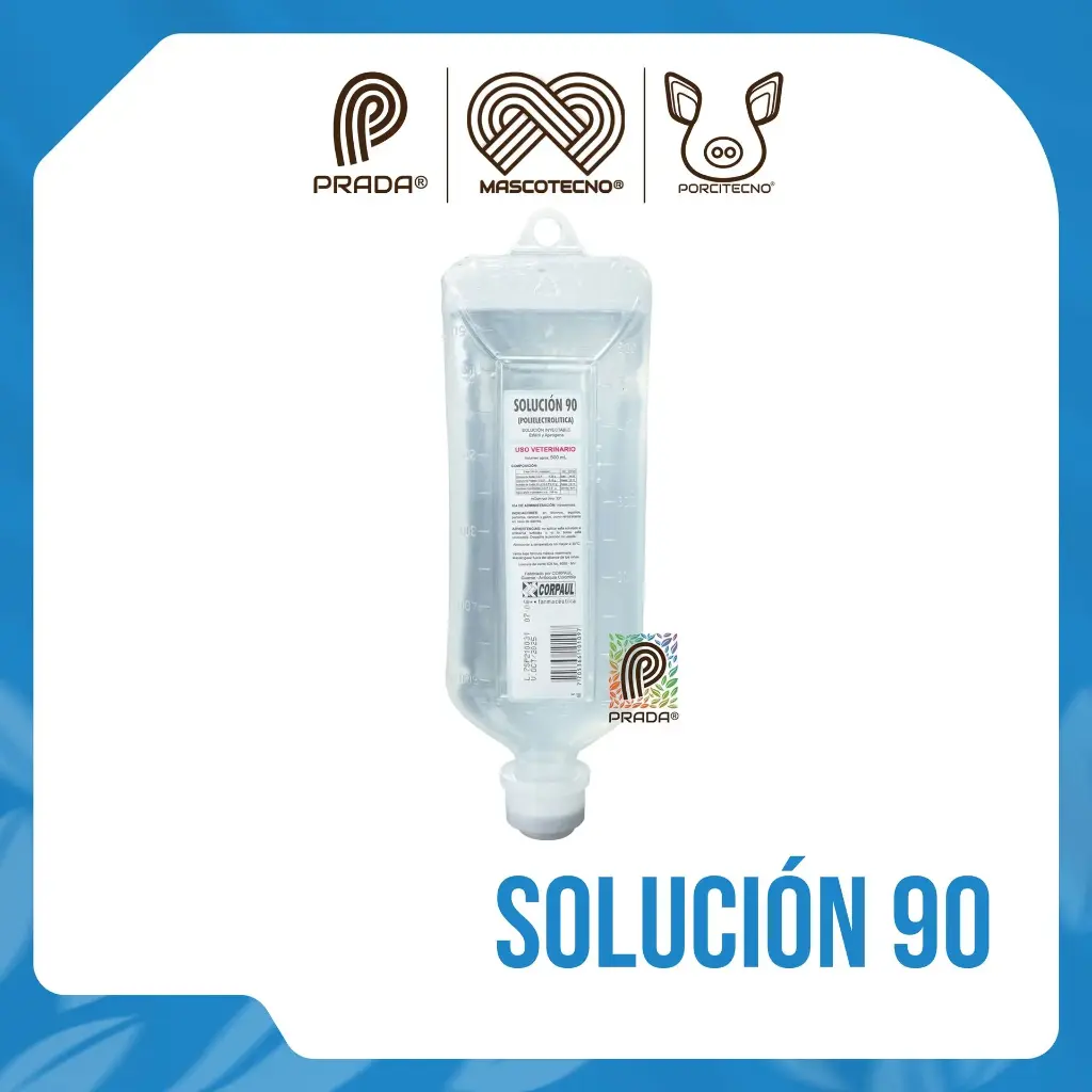 SOLUCIÓN 90 X 500 ML