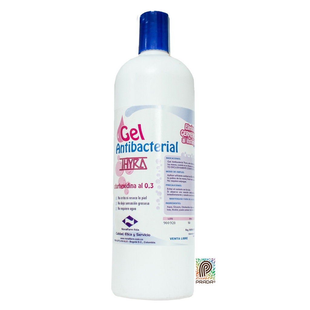 GEL ANTIBACTERIAL X LITRO