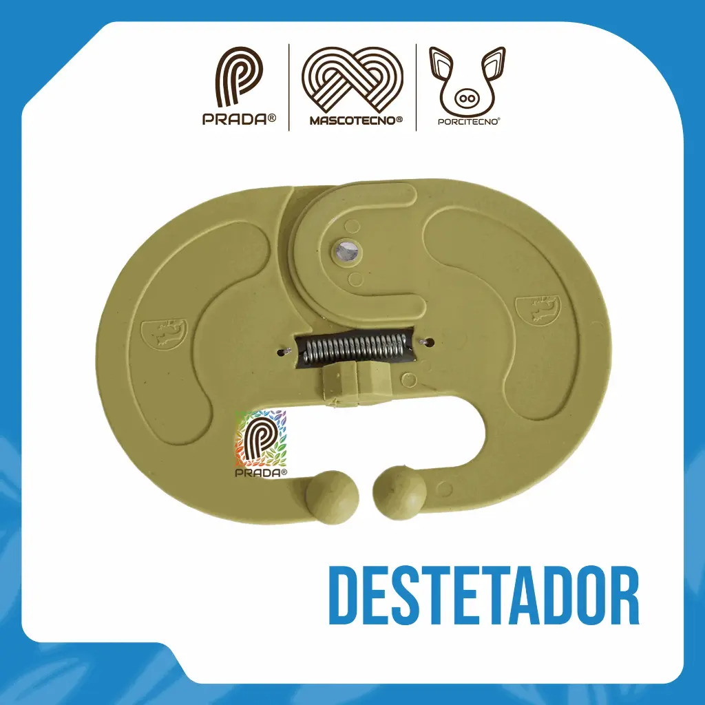 Destetador pequeño plastico