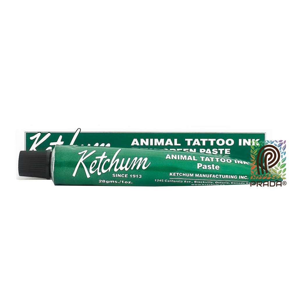 Pasta verde para tatuar granjas NAL