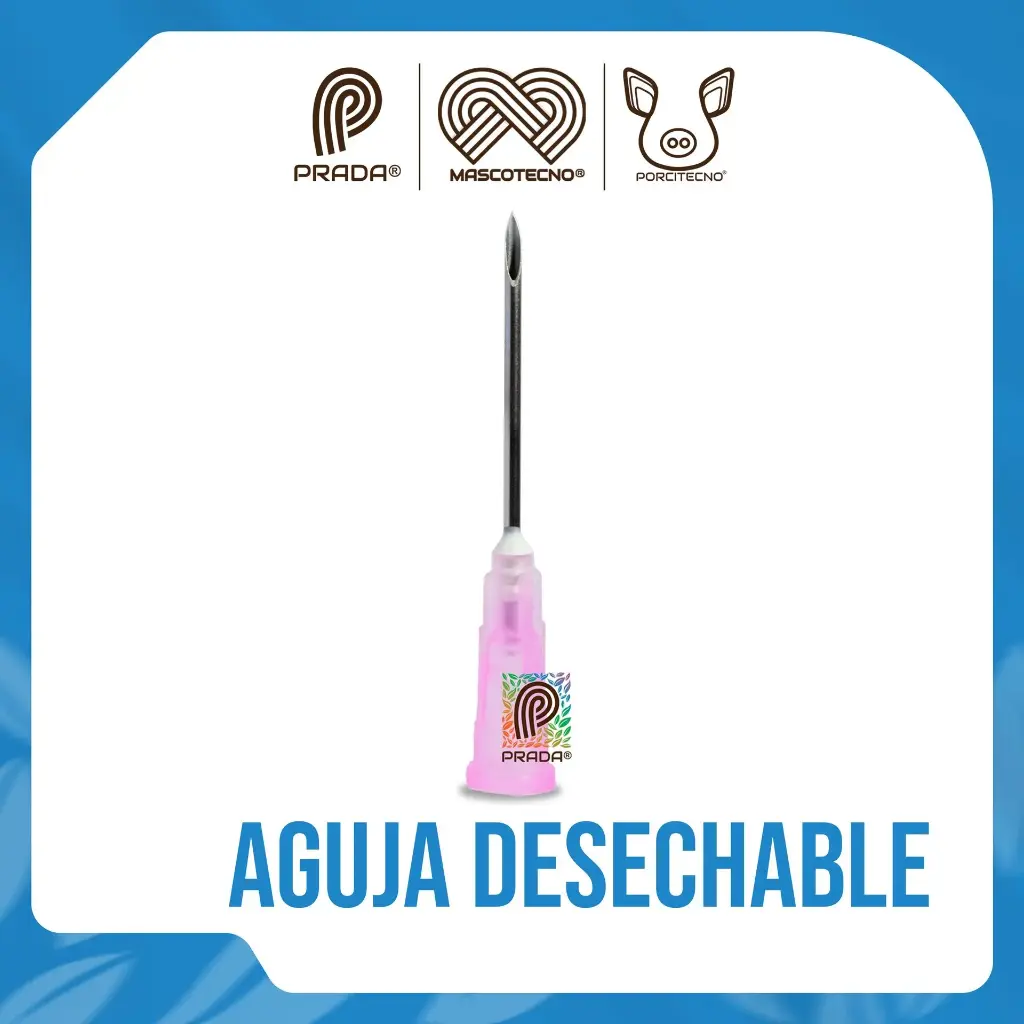 AGUJA DESECHABLE  18G x 1" [46345] {M}