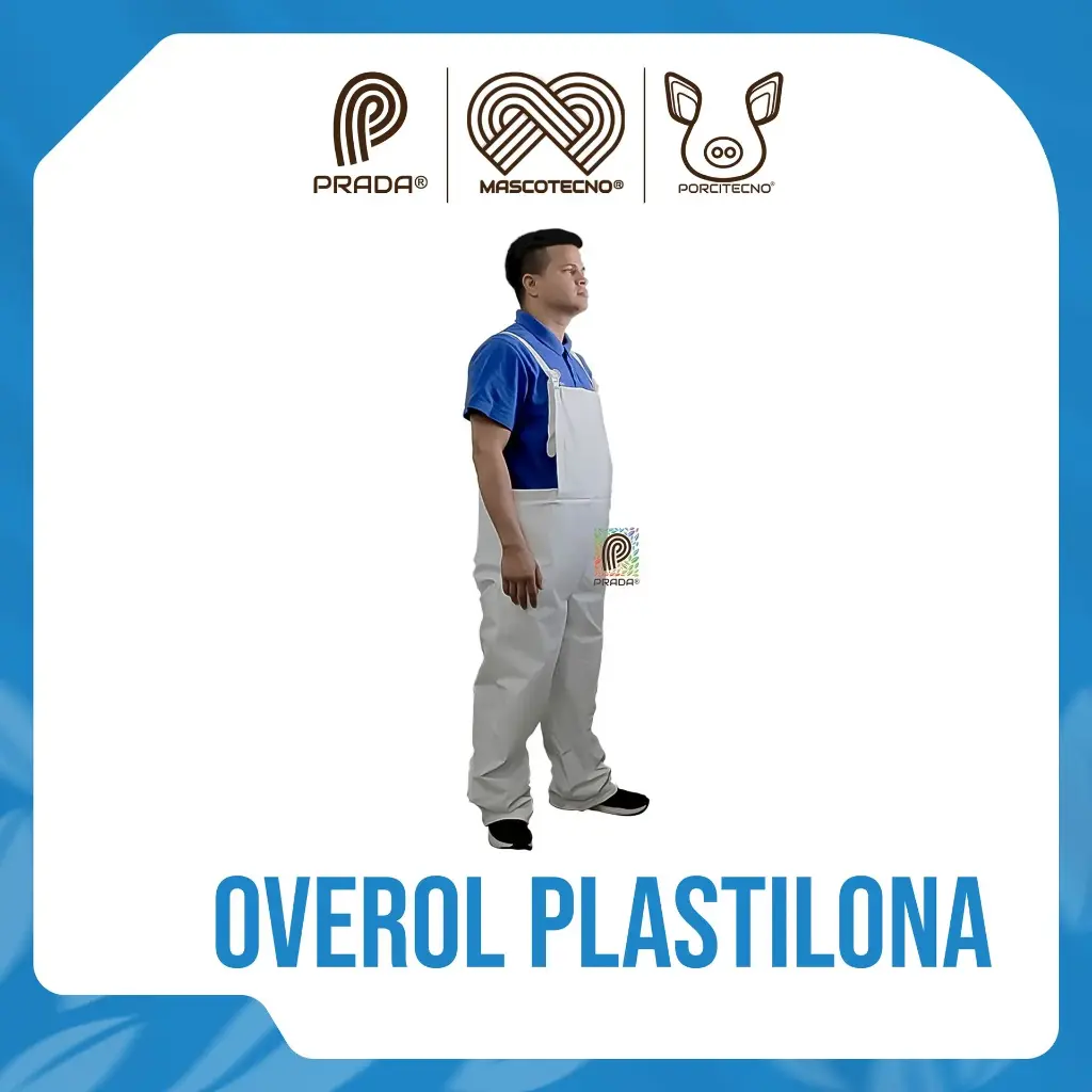 Overol plastilona talla L