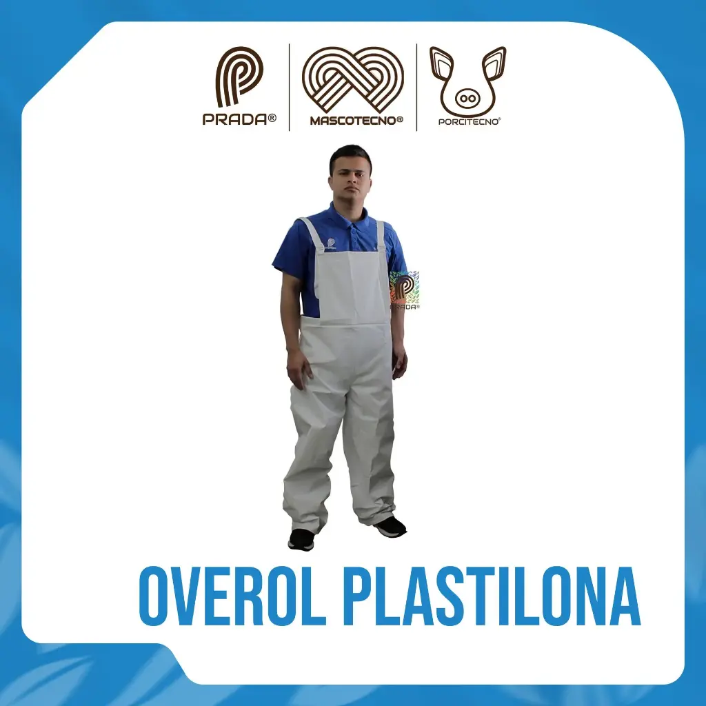 Overol plastilona talla XL