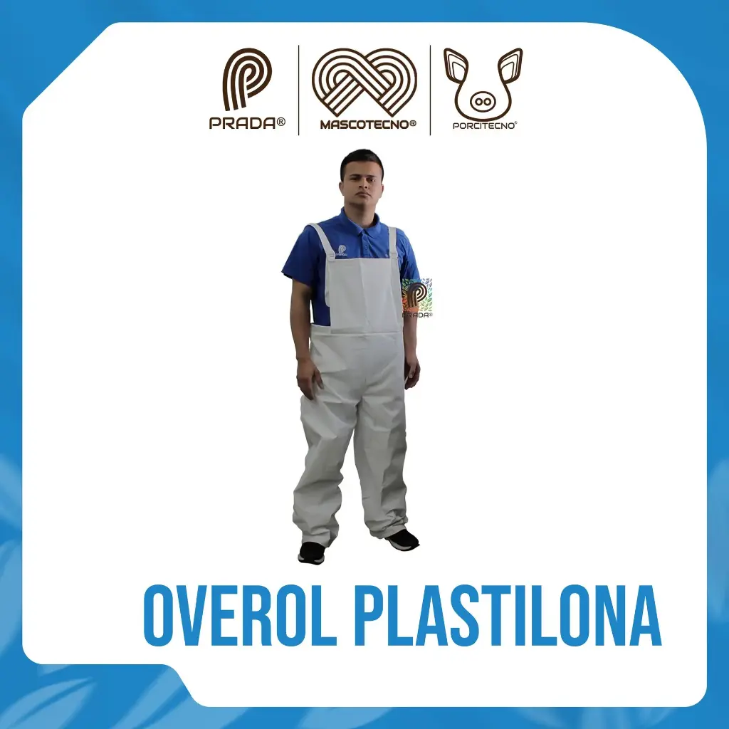 [4-0020-0805] OVEROL PLASTILONA TALLA XXL {M}