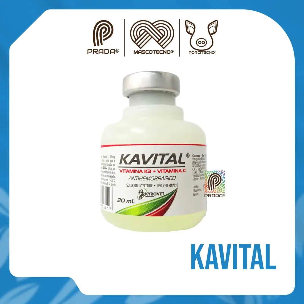 KAVITAL INY X 20 ML {M}