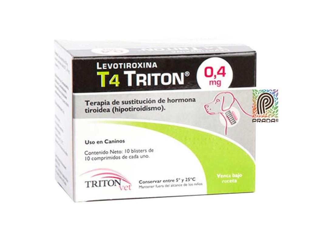 LEVOTIROXINA T4 TRITON 0.4MG CJ X 100 TAB