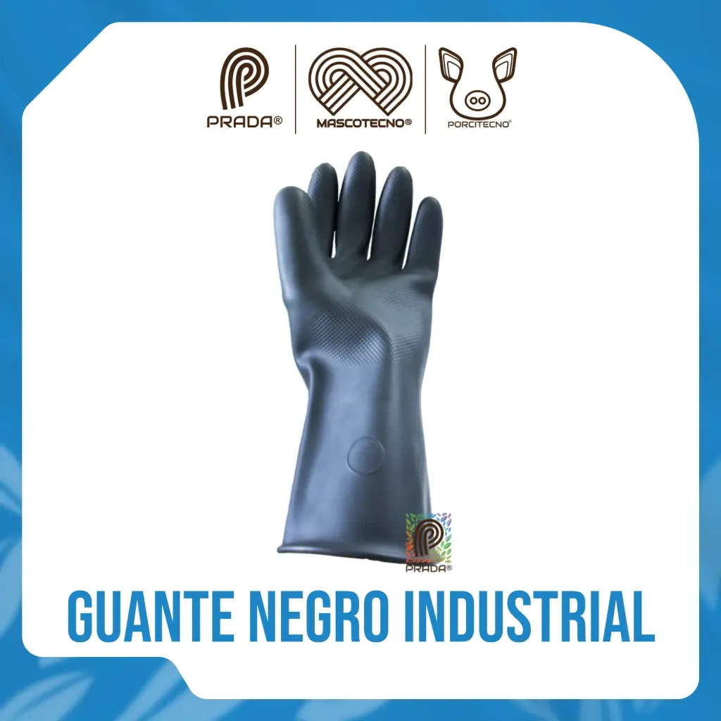 GUANTE NEGRO INDUSTRIAL CALIBRE 35 T 9 (copia)