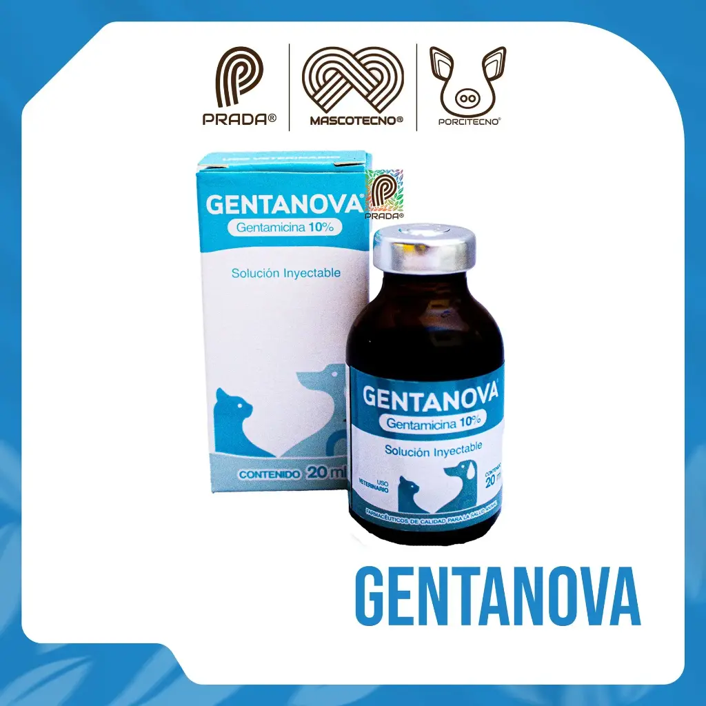 [7-0705-1272] GENTANOVA INY X 20 ML