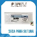 CORPASEDA / SEDA NEGRA TRENZADA 2-0 AGUJA CR30 70 CMS MASTER MEDICAL