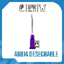 AGUJA DESECHABLE  16G x 1"