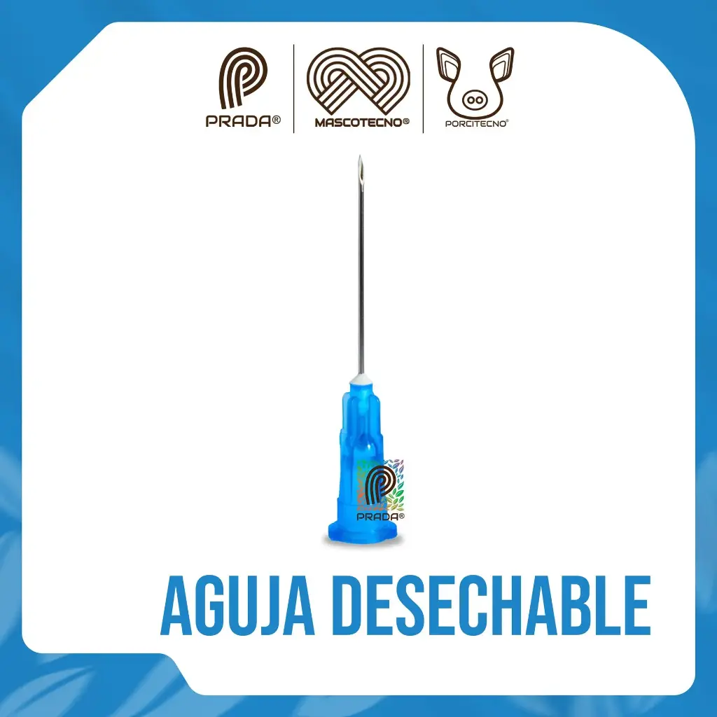 AGUJA DESECHABLE 23 GR X 1"