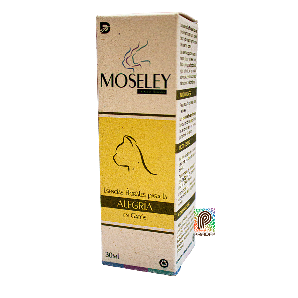 Esencia Floral MOSELEY ALEGRIA FELINOS x 30 ML