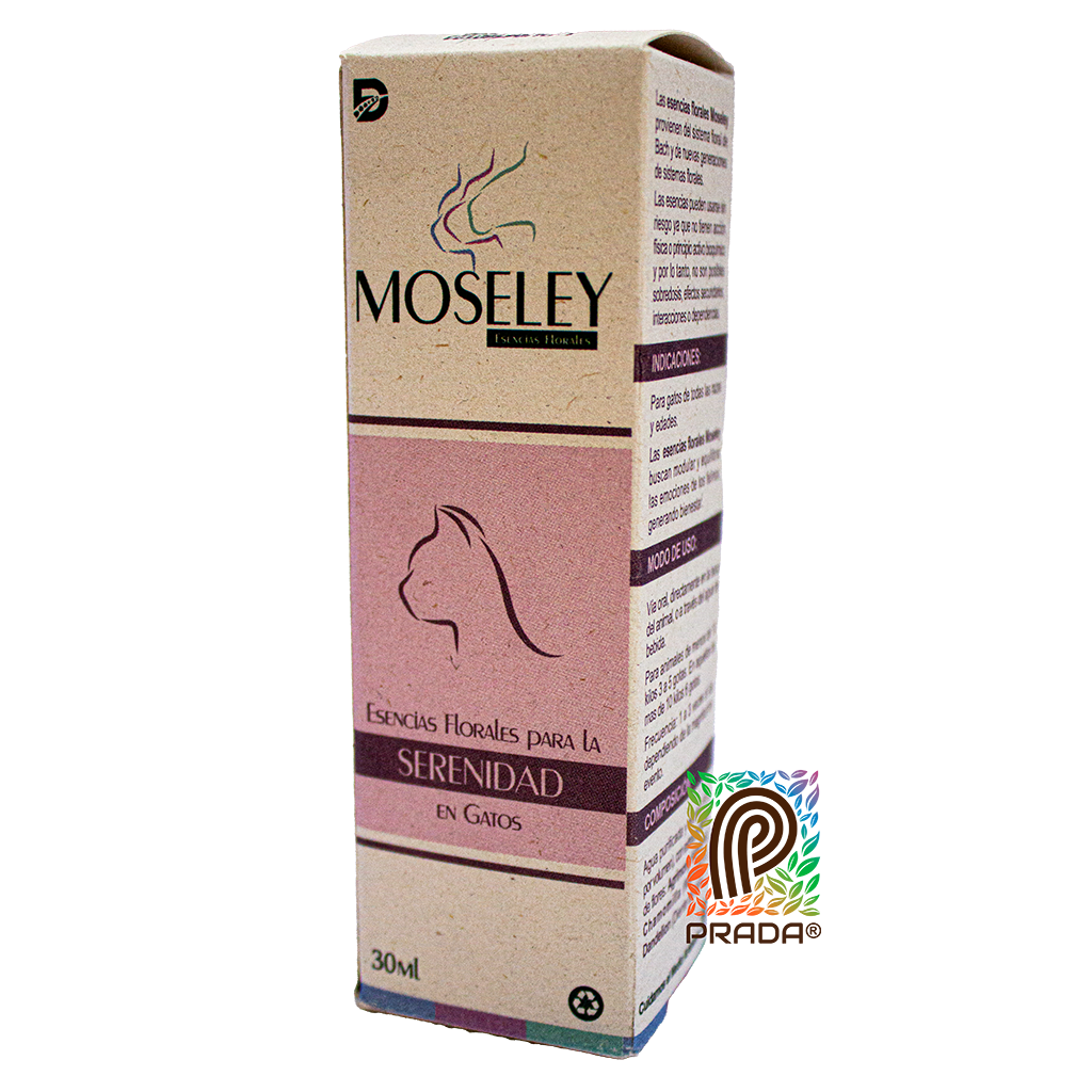 Esencia Floral MOSELEY SERENIDAD FELINOS x 30 ML