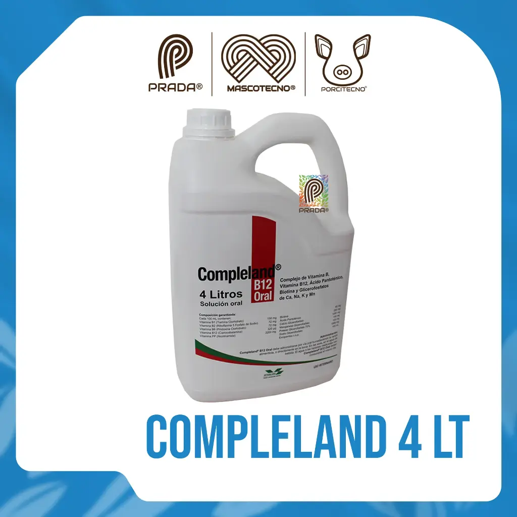 COMPLELAND B12 ORAL X 4 LTS