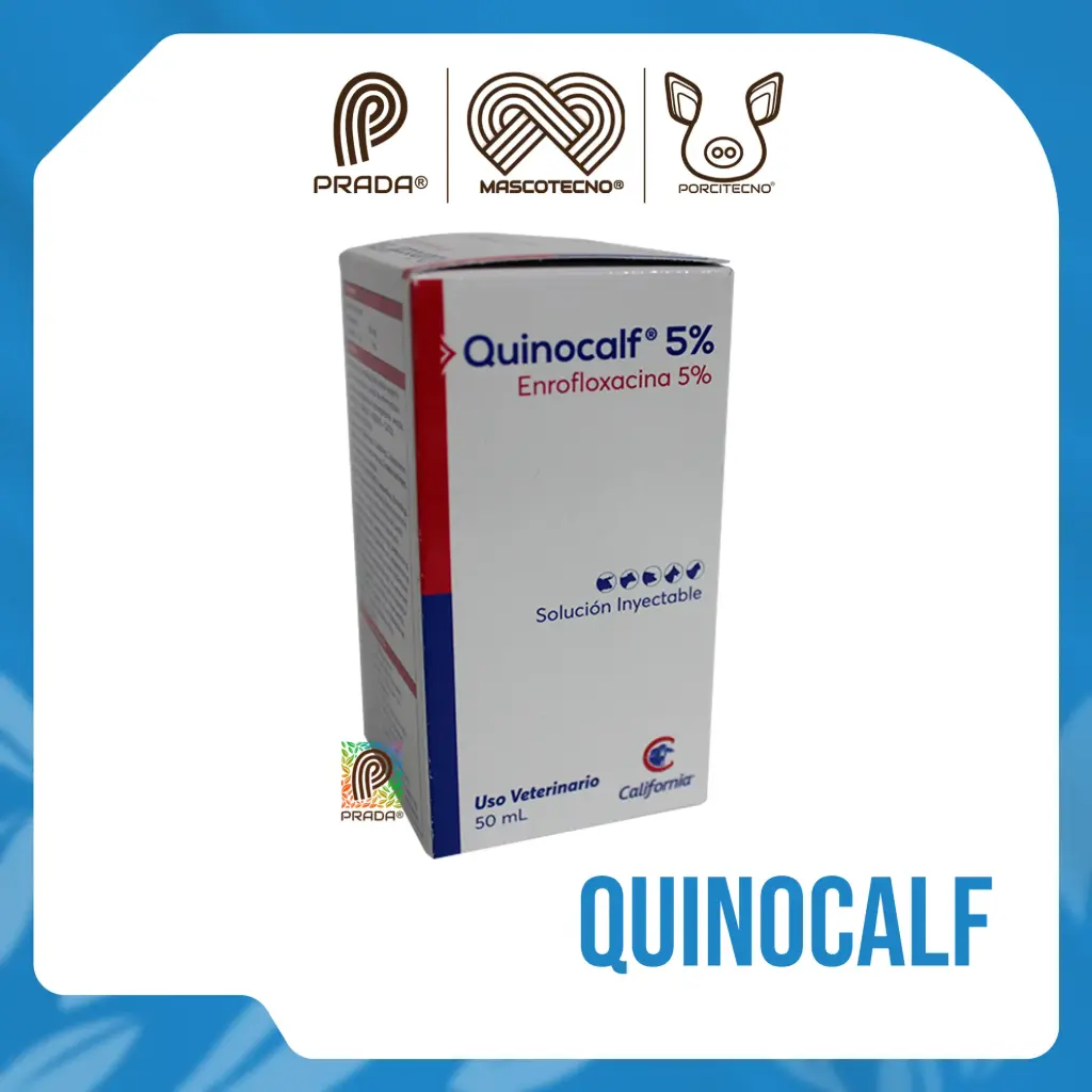 QUINOCALF 5.0% INY X 50 ML