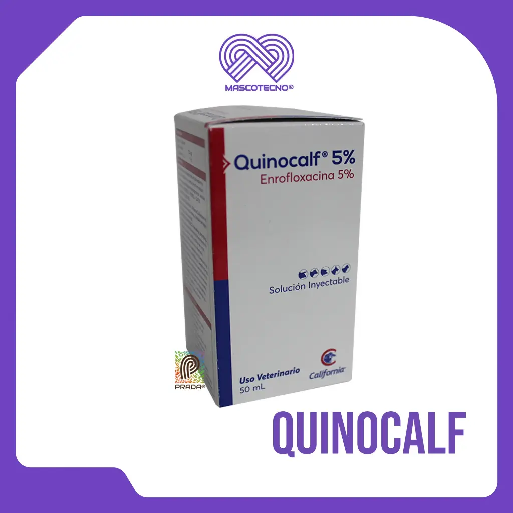 QUINOCALF 5.0% INY X 50 ML
