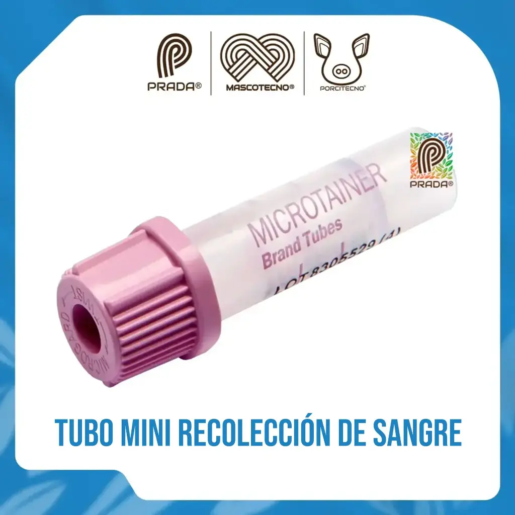 [4-0030-1067] TUBO MINI PARA RECOLECCION DE SANGRE TAPA LILA  (UNIDAD)
