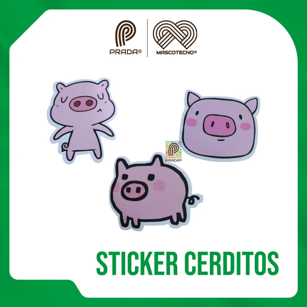 STIKER CERDOS