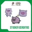 STIKER CERDOS