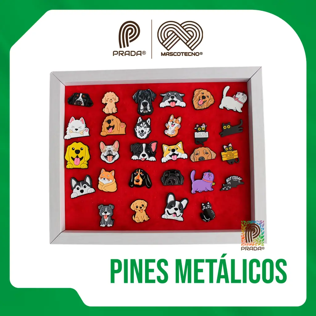 [0-0000-0010] PINES MASCOTAS METALICOS