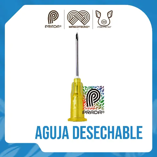 [7-1401-0120] AGUJA DESECHABLE  20G x ½" [P]