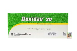 [7-0709-0455] DOXIDAN 20MG TAB X 20 UND
