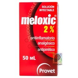 [7-0802-0714] MELOXIC 2% INY X 50 ML