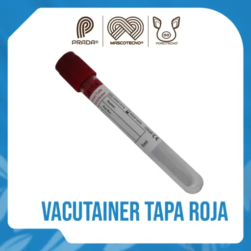 [4-0030-1066] VACUTAINER TAPA ROJA X UNIDAD