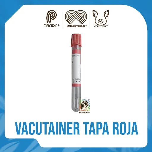 [4-0030-1066] Vacutainer tapa roja x unidad