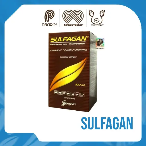 [7-0707-0967] SULFAGAN INY X 100 ML