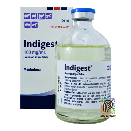 [7-0707-0627] INDIGEST INY X 100 ML