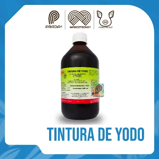 [7-1205-0990] Yodo al 10% x  500 ml