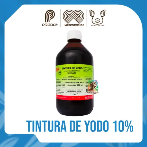 [7-1205-0990] Yodo al 10% x  500 ml