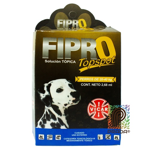 [7-0304-0533] FIPRO TOP SPOT 2.68 ML (20 - 40 KG)
