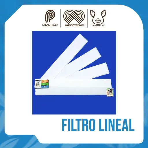 [4-0060-0524] Filtro lineal 2 pulgadas x 100 unidades