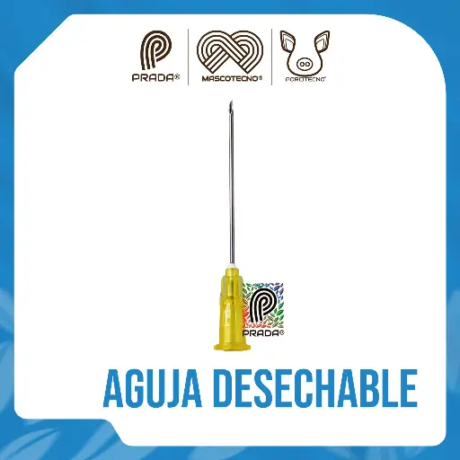 [4-0030-0119] AGUJA DESECHABLE  20G x 1" [84179]