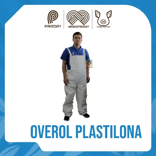 [4-0020-0805] OVEROL PLASTILONA TALLA XXL