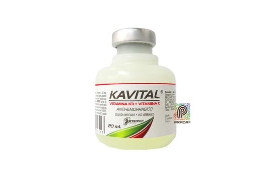 [7-0603-0649] KAVITAL INY X 20 ML